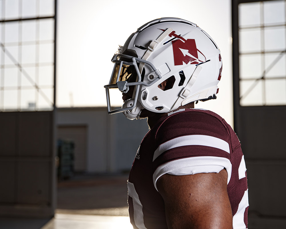 Unveiling of MSU’s vintage football uniforms flies high in flight lab’s