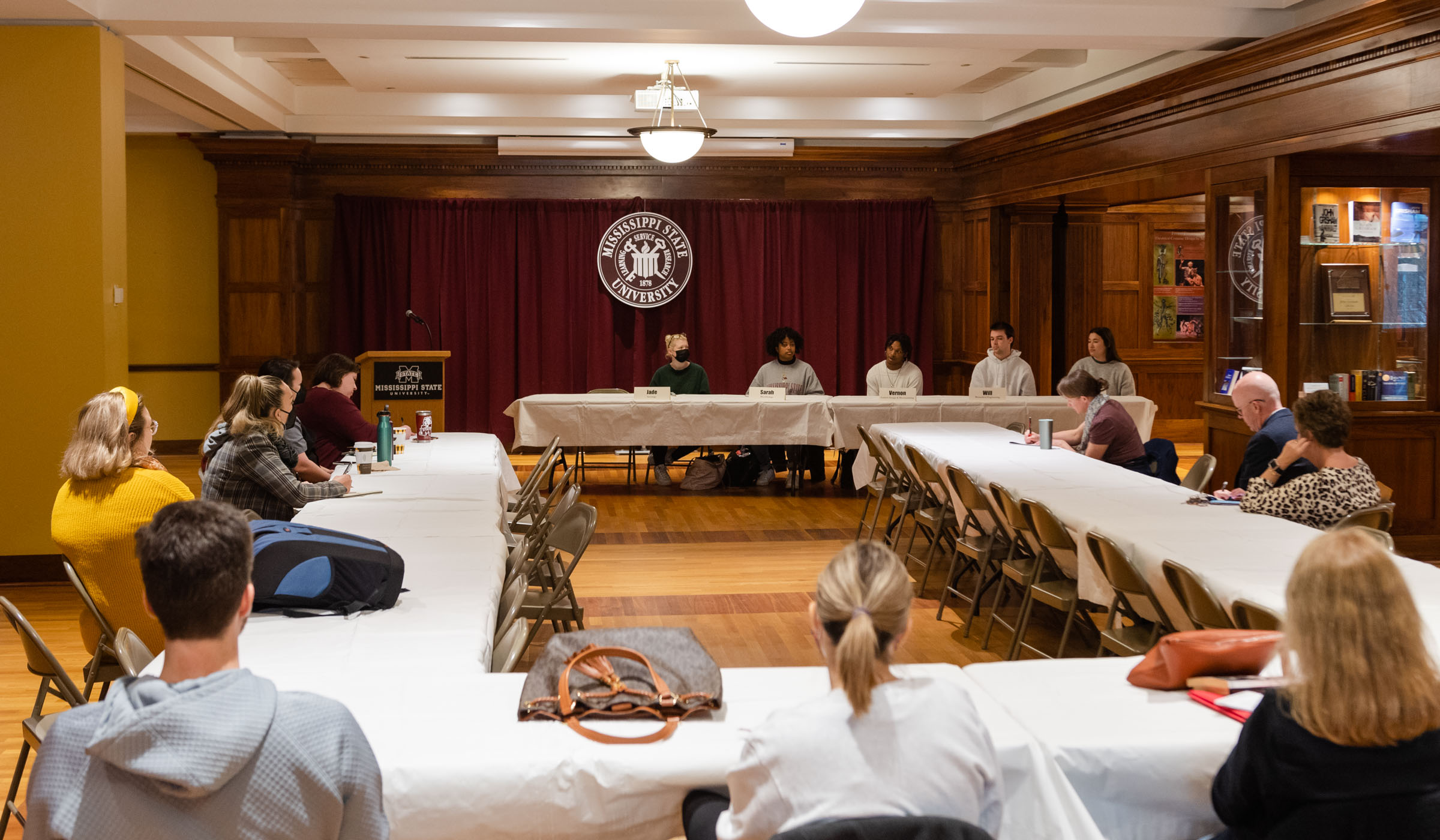 Student panel sharing needs and experiences with faculty