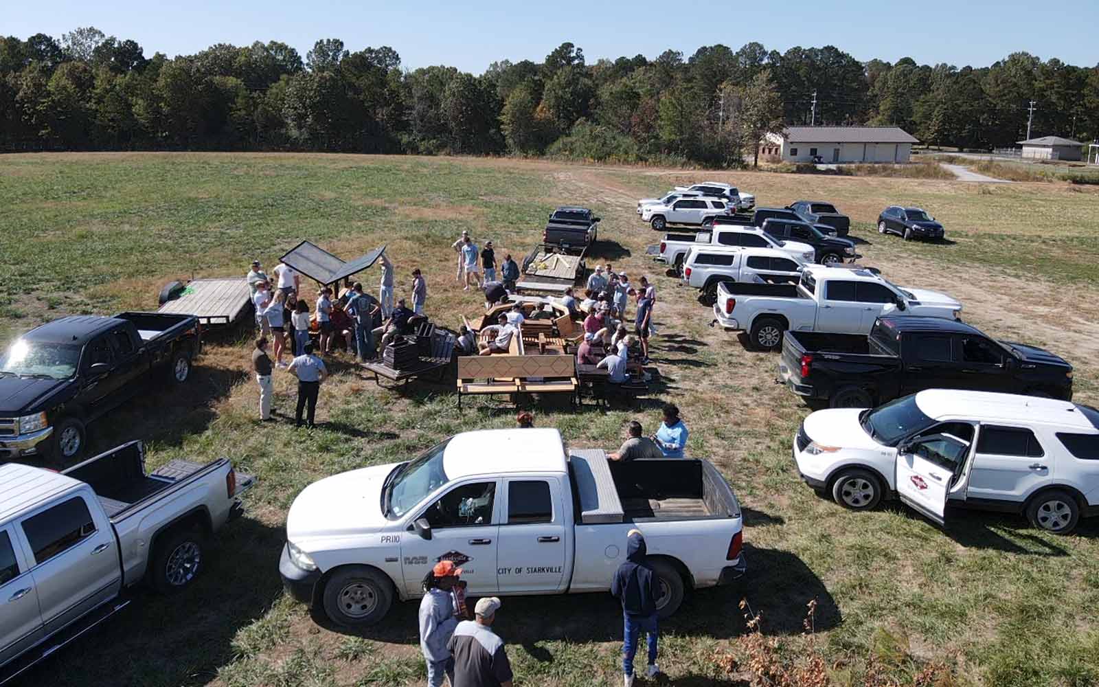 MSU students construct benches for Cornerstone Sports Complex ...