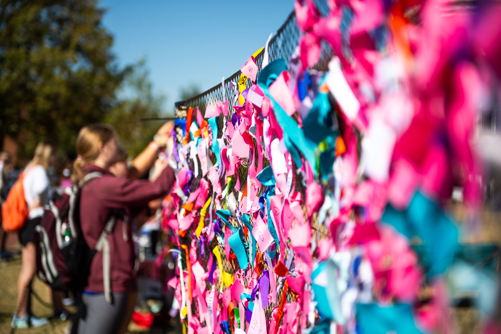 As part of Breast Cancer Awareness Month, MSU Student Association and Department of Health Promotion and Wellness host &quot;Dawgs Wear Pink,&quot; an event supporting those affected by various types of cancer.