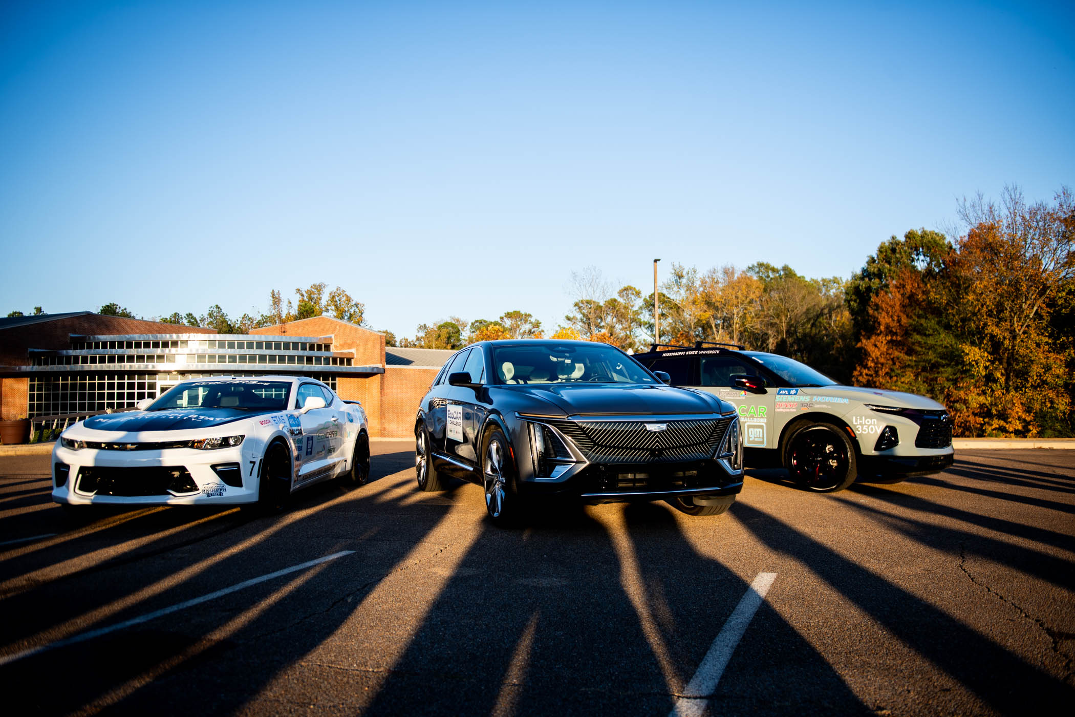 MSU&#039;s Center for Avanced Vehicular Systems&#039; EcoCar Electric Vehicle Challenge team unveils the newest addition to their garage: a 2024 Cadillac LYRIQ, the manufacturer&#039;s first all-electric vehicle. 