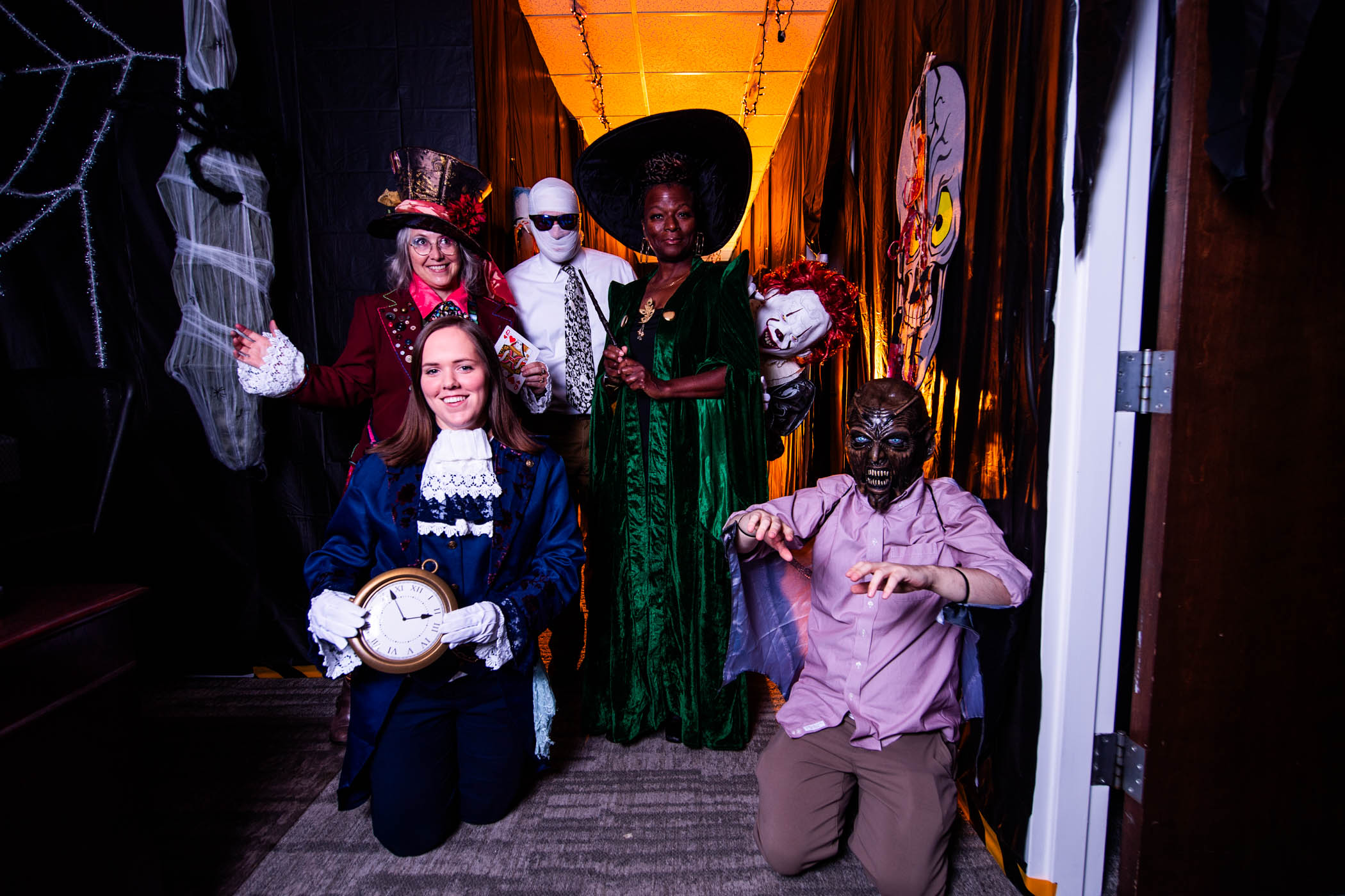 The Graduate School at MSU brings the spirit of Halloween to the 6th floor of Allen Hall, transforming their office into a &quot;haunted&quot; office-walkthrough featuring fan-favorite spooky films for the campus community. Greeted with popcorn, candy, and a few good scares, the highly anticipated thrill not only puts participants in the holiday spirit but also offers helpful resources for those looking to continue their academic journey.    To see all the Halloween fun happening on campus, visit here.