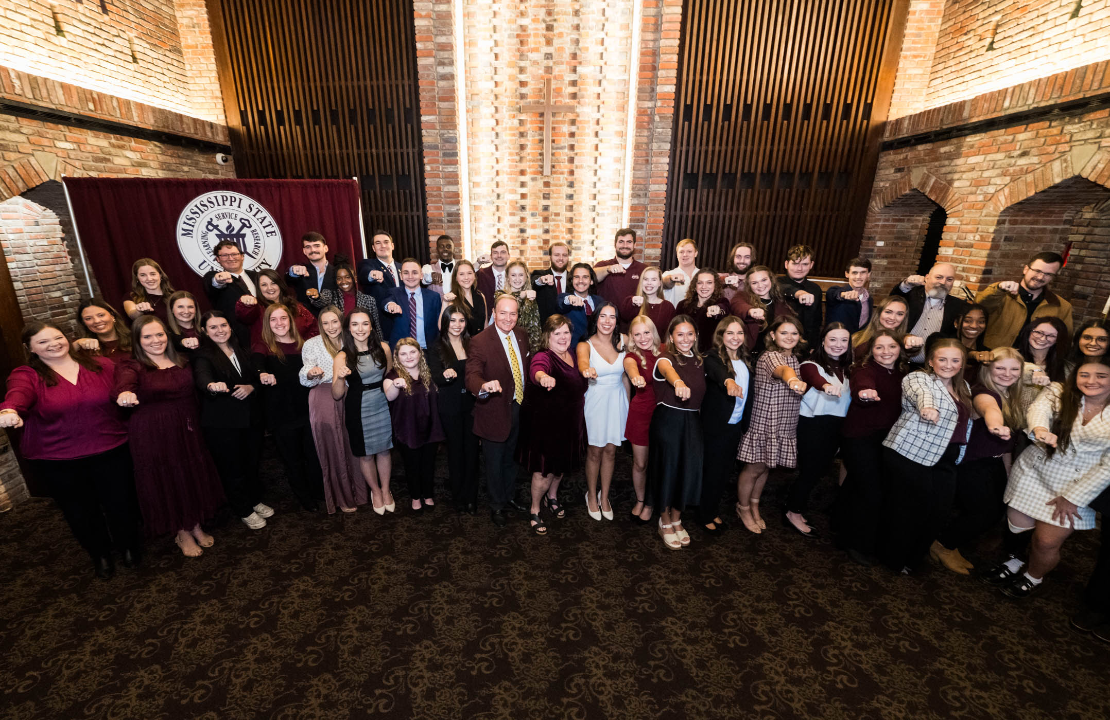 Upcoming graduates kick off commencement week with a cherished Mississippi State tradition: the Fall Ring Ceremony on Friday, [Dec. 6.] The Class Ring Tradition allows alumni to proudly showcase their academic and personal journeys, with its distinctive design serving as a lasting symbol that connects generations of Bulldog graduates