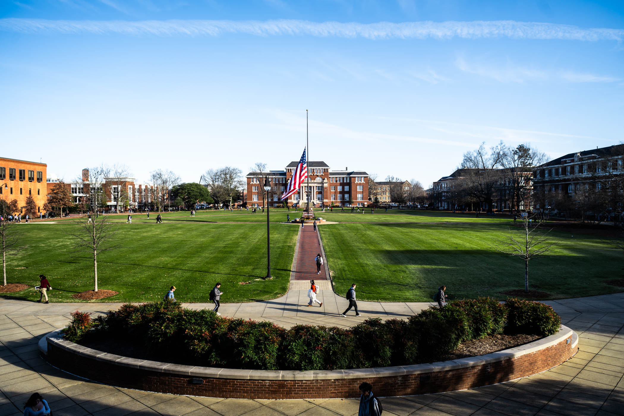 The Drill Field comes to life with activity again as students, faculty, and staff gather to kick off the spring semester (Jan 15,) ushering in a fresh start to the academic year.