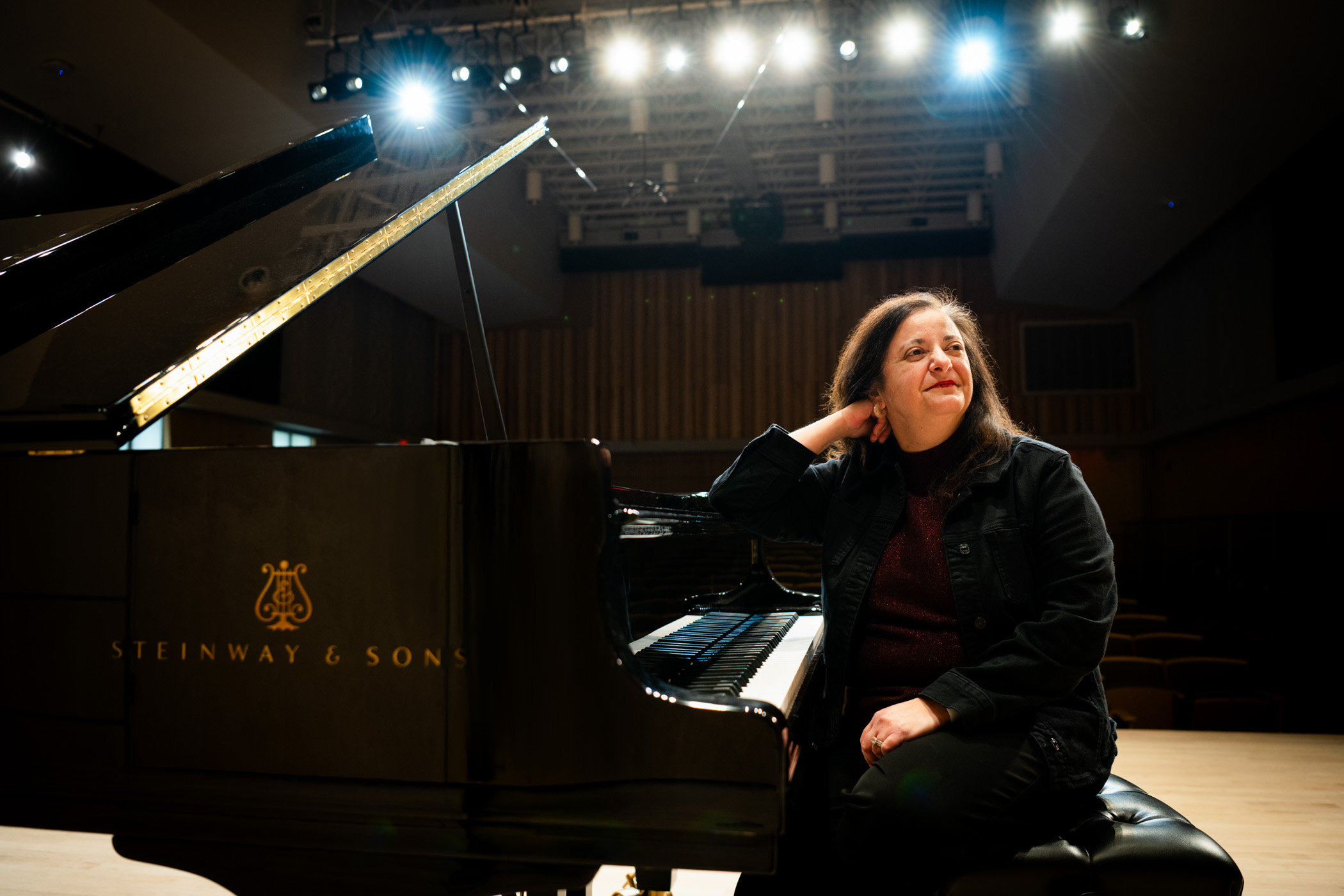 Rosângela Sebba at piano