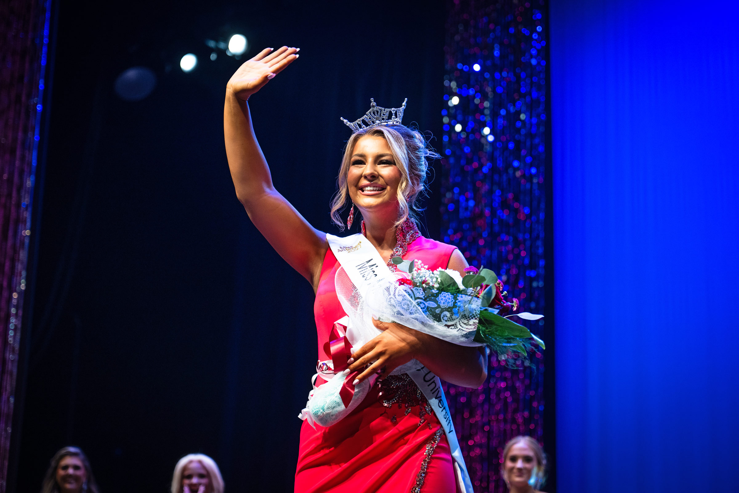 Photo of Crosby Taylor winning Miss MSU