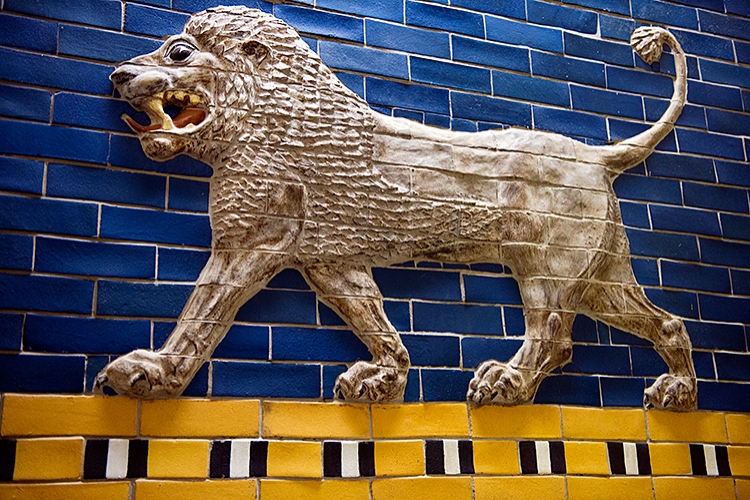 Lion Mosaic