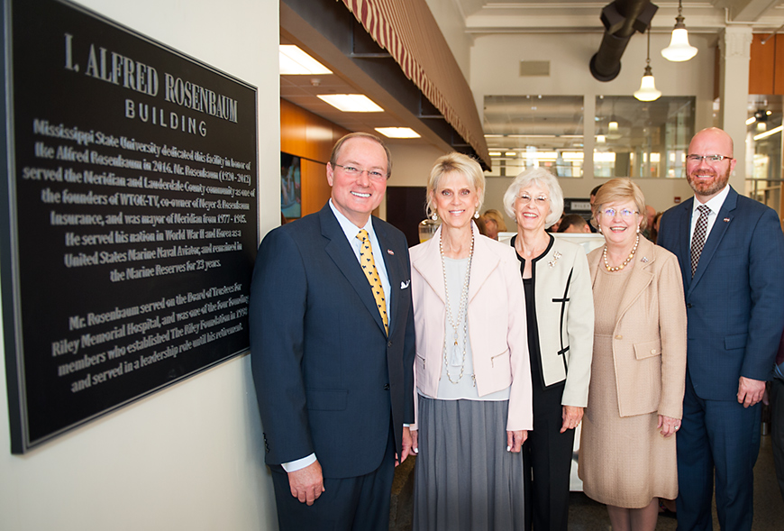 Rosenbaum Building Dedication