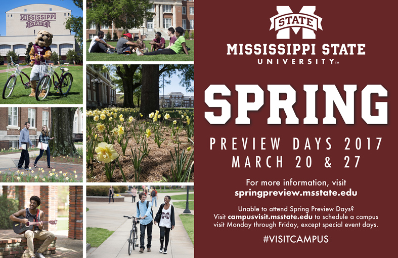 Spring Preview Days Poster