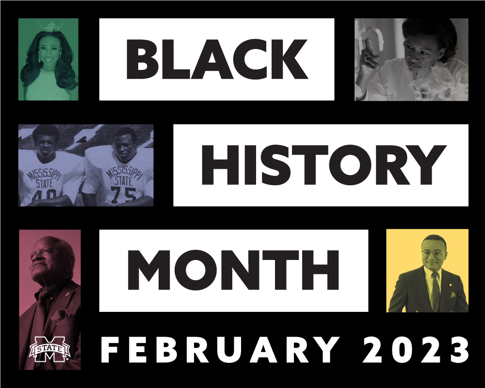 Black History Month promotional graphic