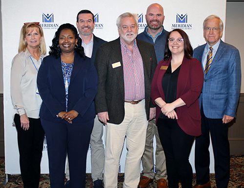 Project members of “Any Given Child Meridian” are pictured during a 2019 event celebrating achievements to sustain arts education for all Meridian Public School District students. 