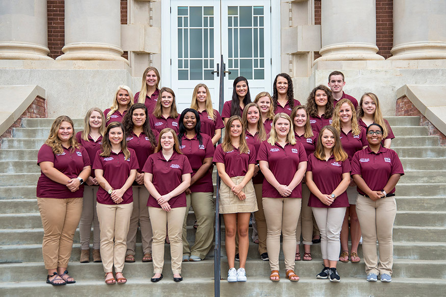 MSU College of Education Ambassadors (Photo by Camille Carskadon)