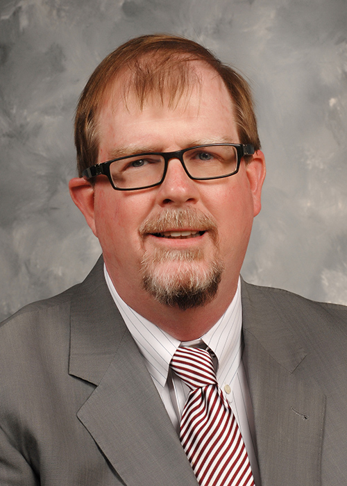 Studio portrait of Keith Coble