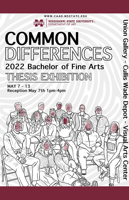 Common Differences exhibit promotional poster