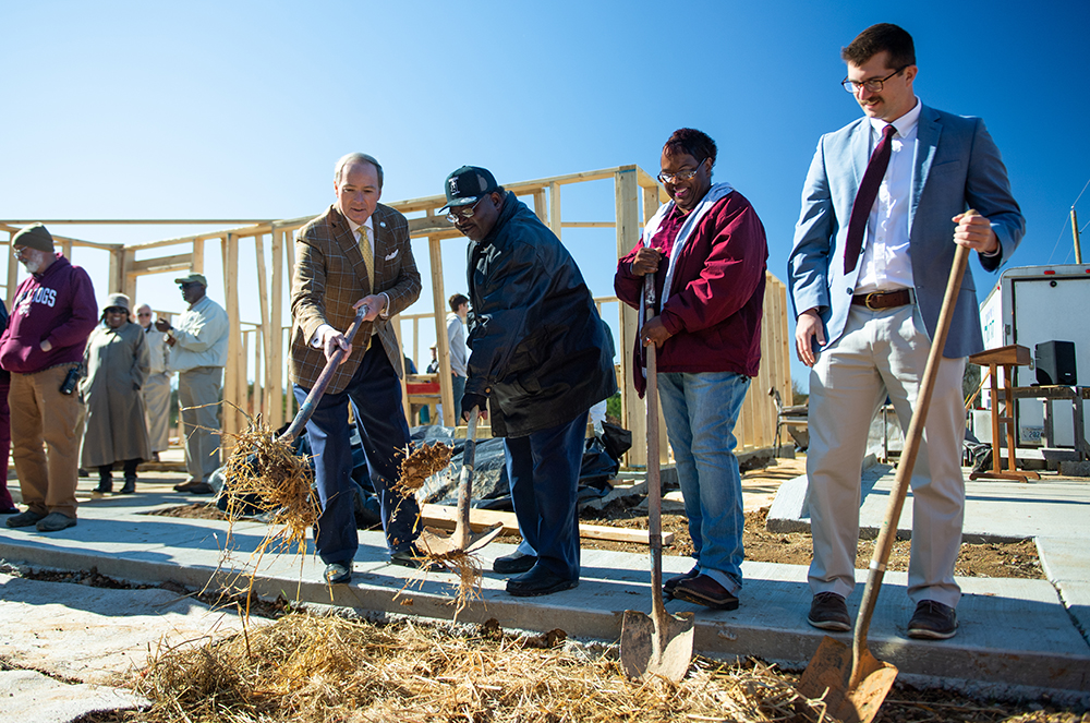 Habitat groundbreaking