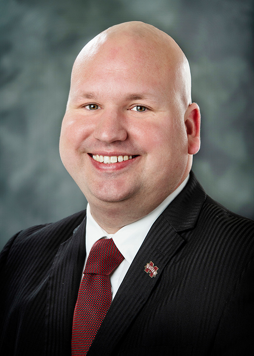 Studio portrait of Jason Hibbs