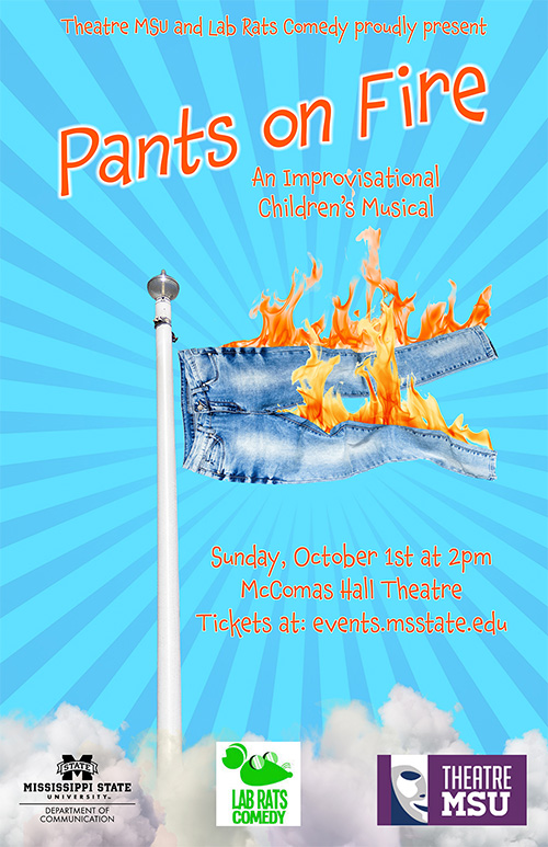 "Pants on Fire" promotional poster