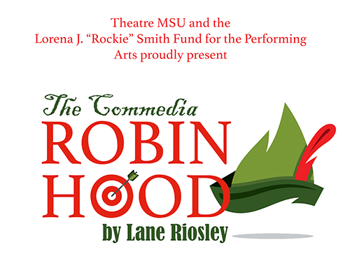 “The Commedia Robin Hood” by Lane Riosley promotional graphic