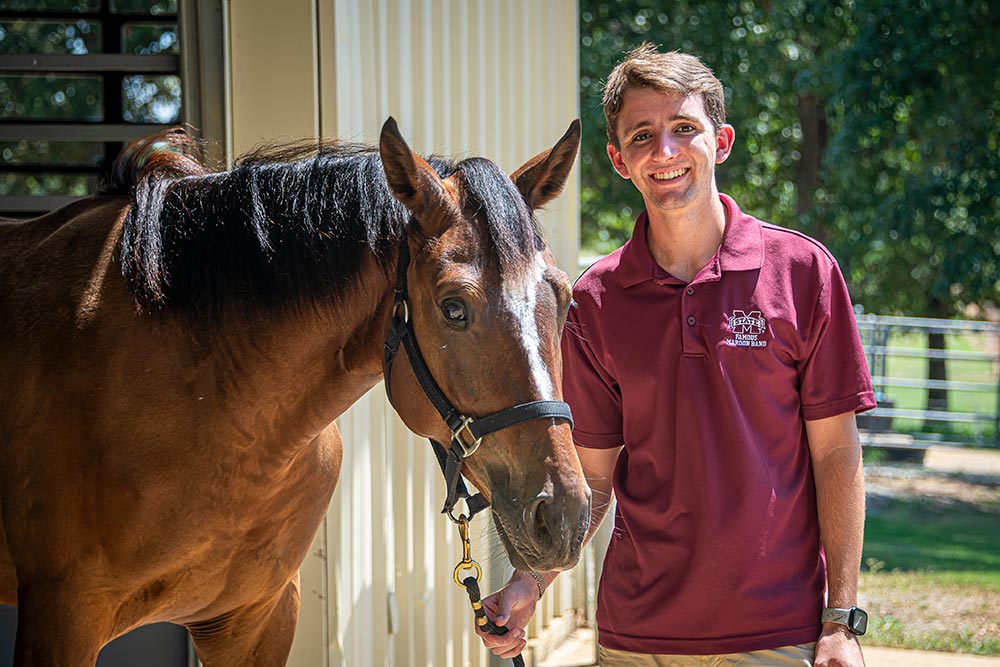 Wynn Oakley with horse