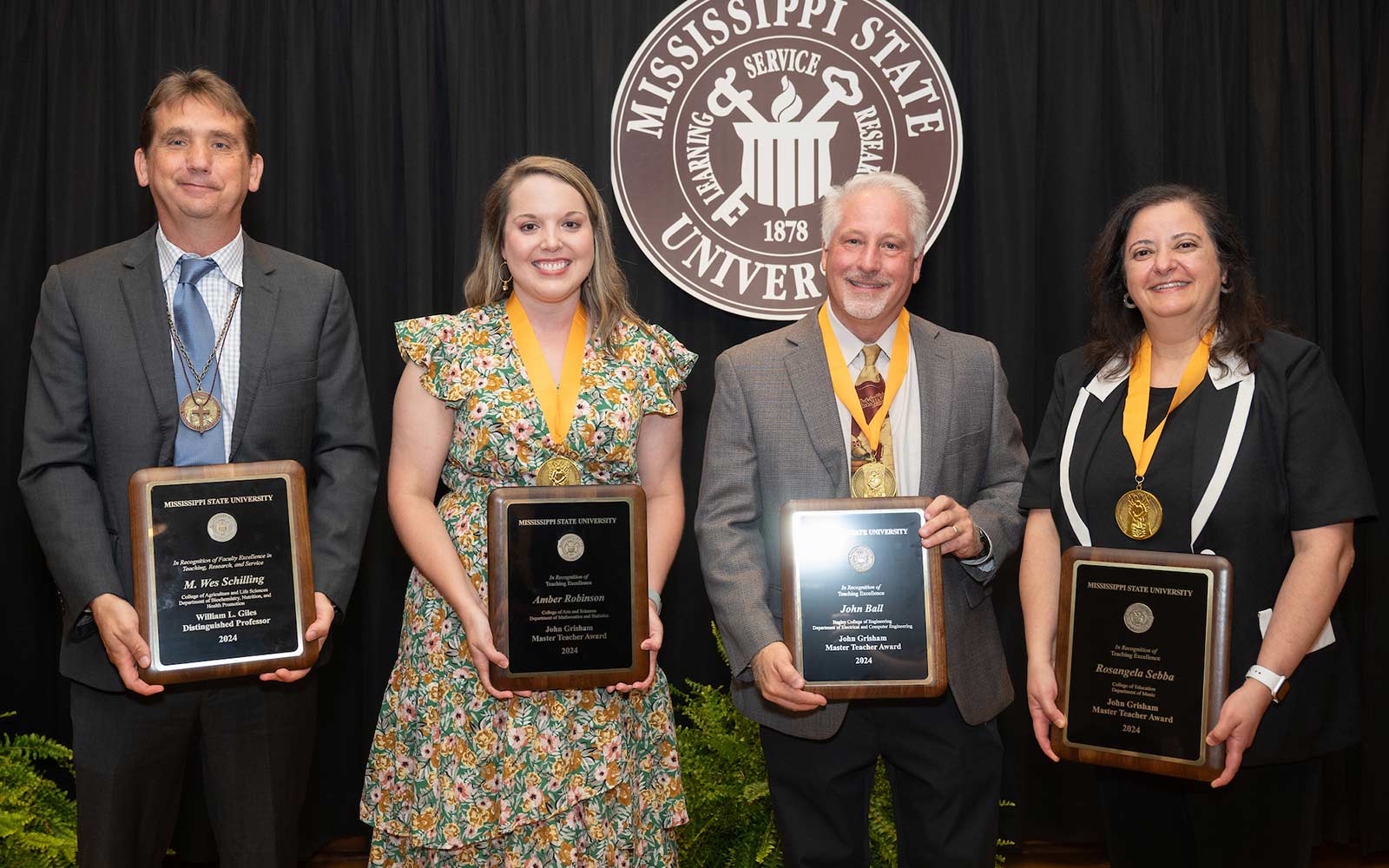 group photo of university honorees