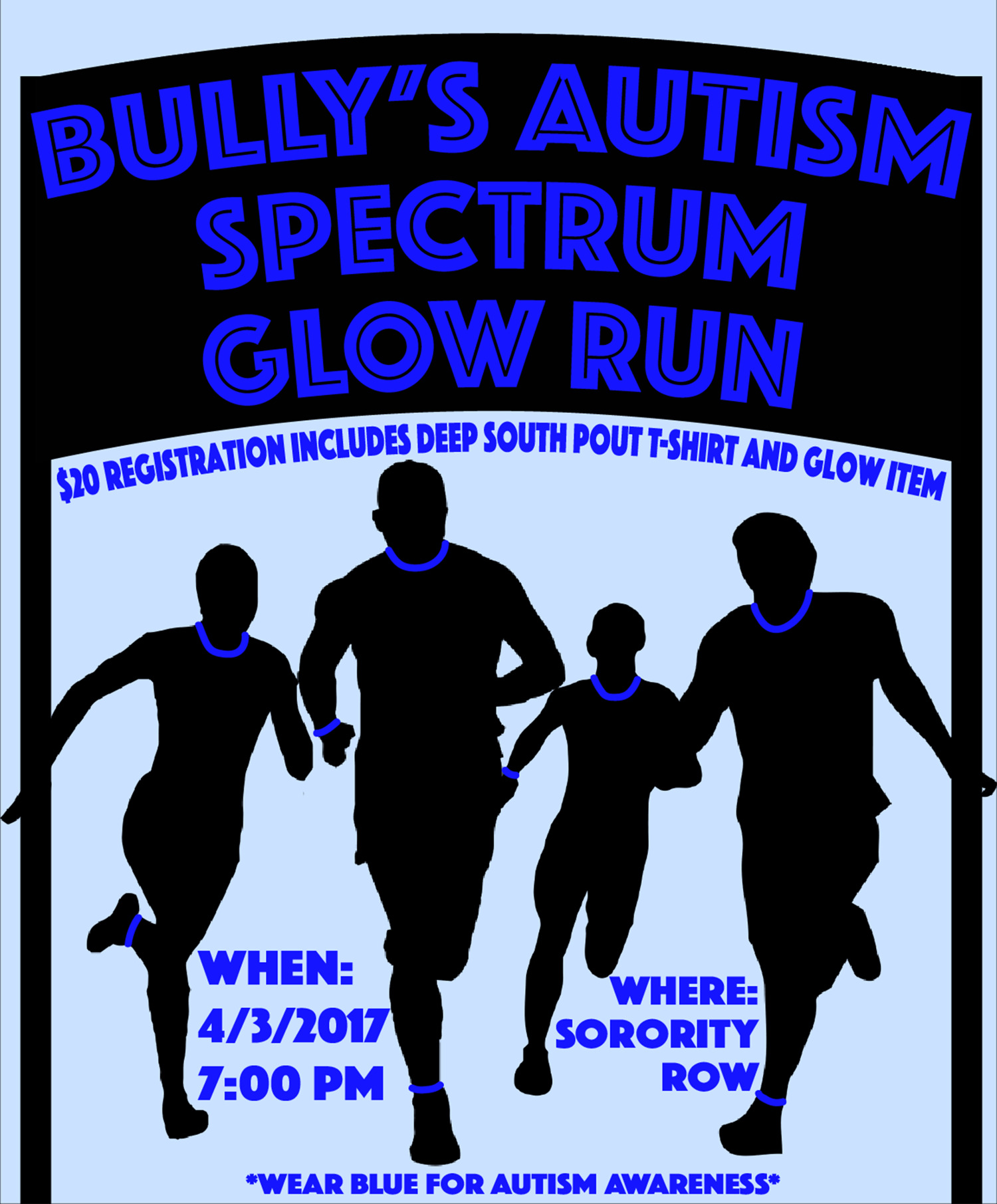 Glow Run graphic