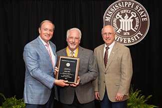 John Ball with Dr. Keenum and Dr. Shaw