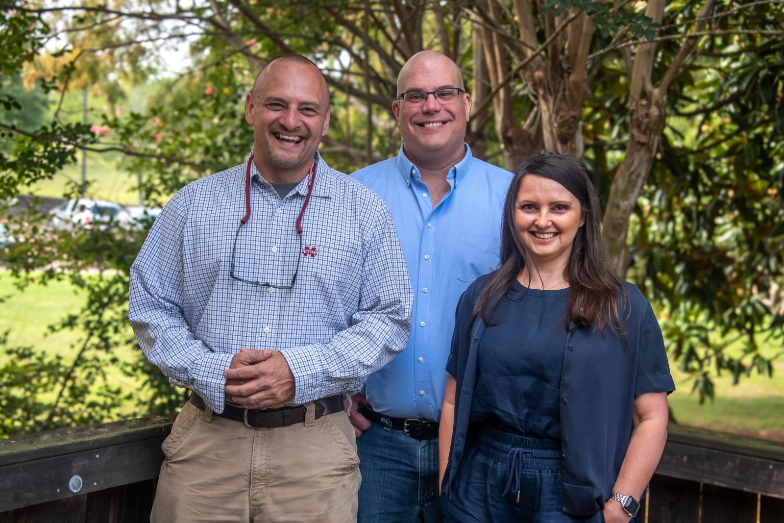 Rubin Shmulsky, Frank Owens and Adriana Costa (Photo by Dominique Belcher)