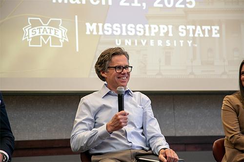 EdgeTheory Founder and CEO Joe Stradinger was among panelists discussing the future of food, agriculture and national security at Mississippi State on March 21.