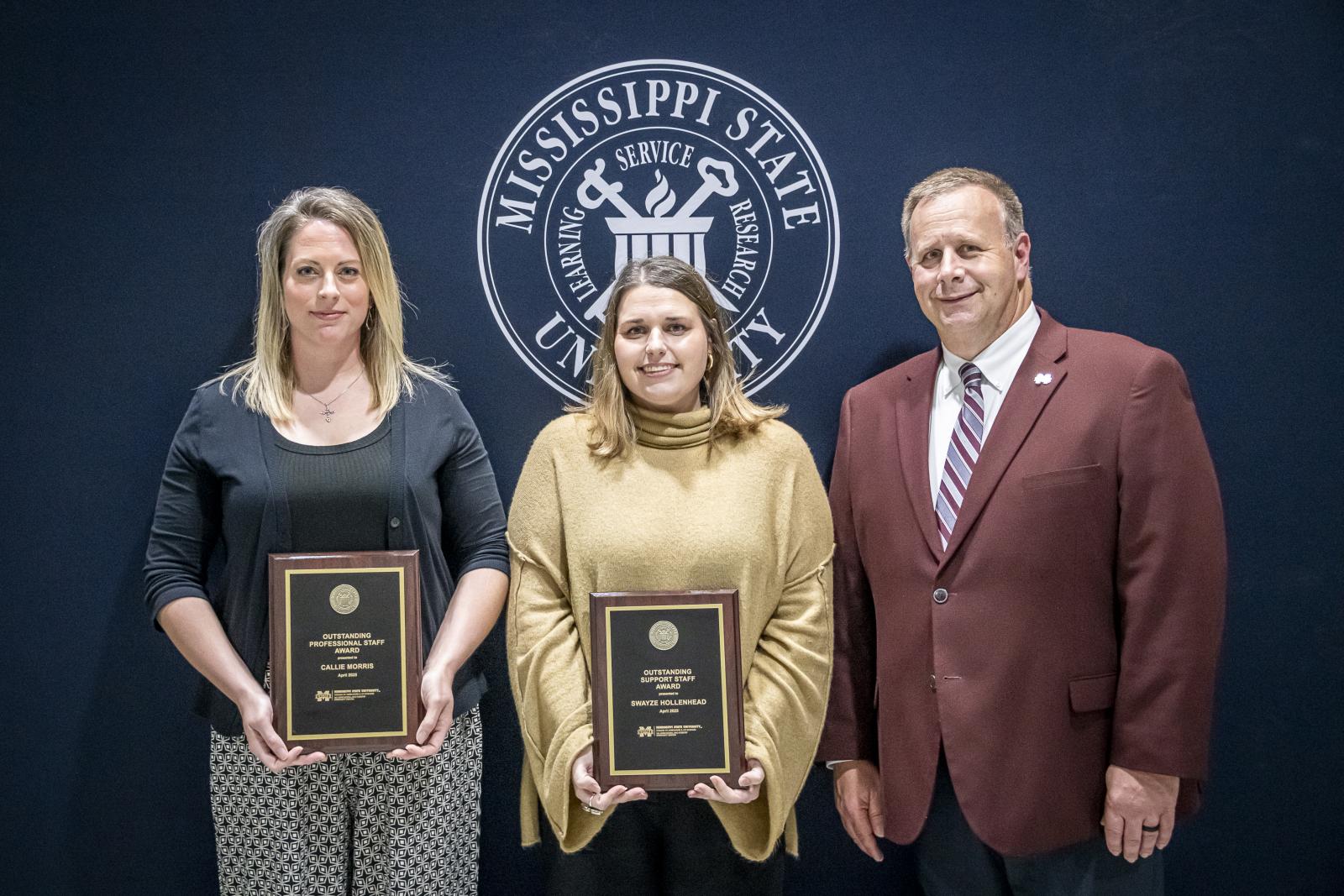 staff receive awards