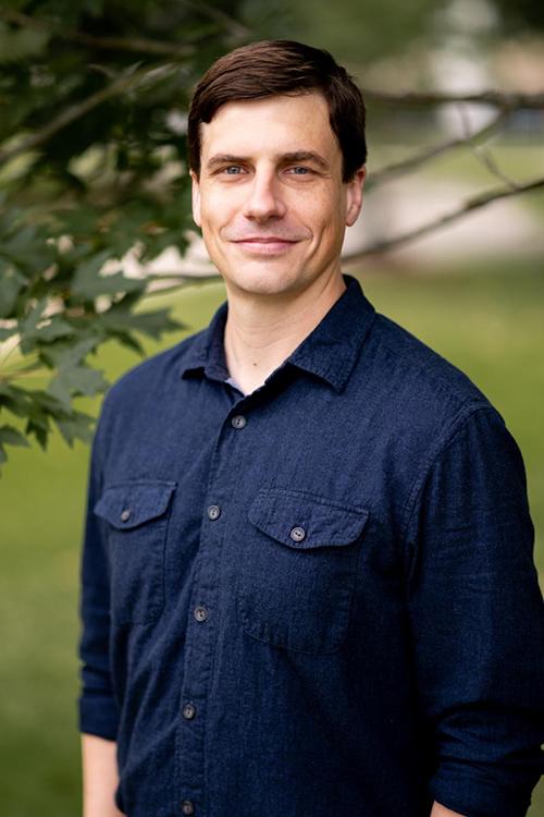 An outdoor portrait of Joseph Thompson.