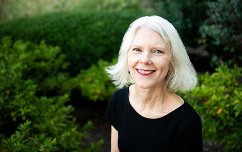 An environmental portrait of Becky Hagenston.