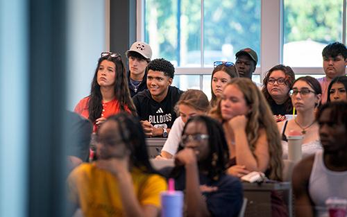 MSU PHOTO ID: Mississippi State students enjoy class at the Magnolia State’s No. 1 ranked college by Niche, which also listed MSU as the No. 12 overall Best College Campus in America.