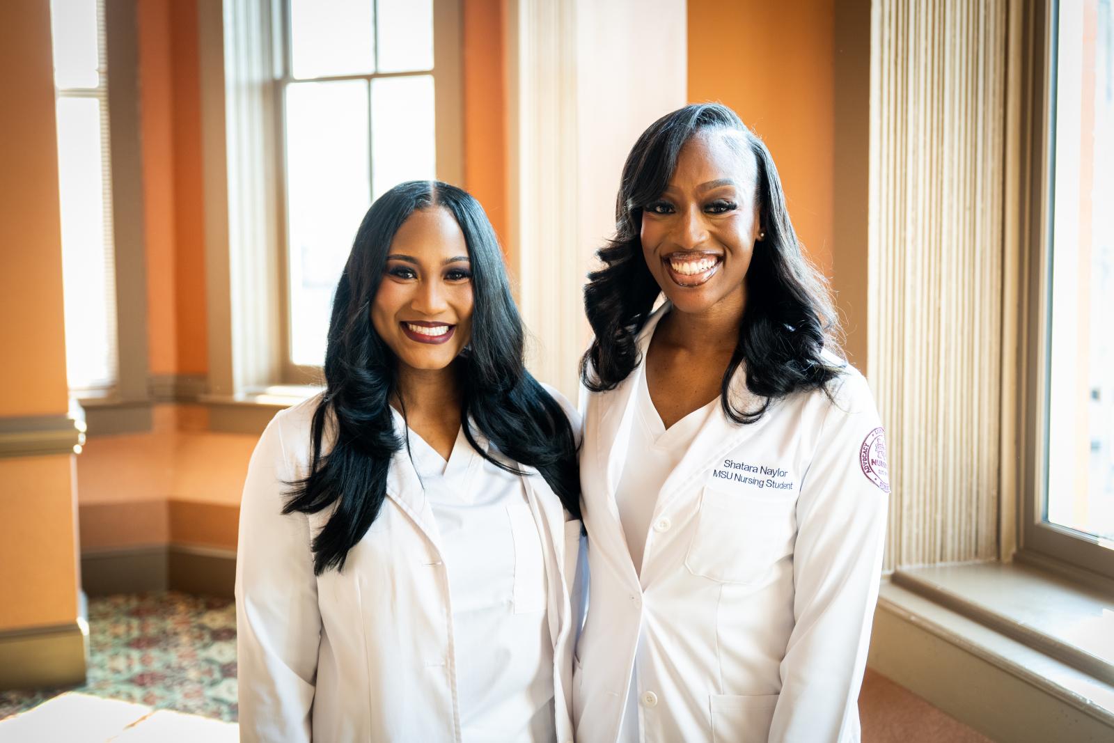 Photo of Jasmin Lindsey and Shay Naylor