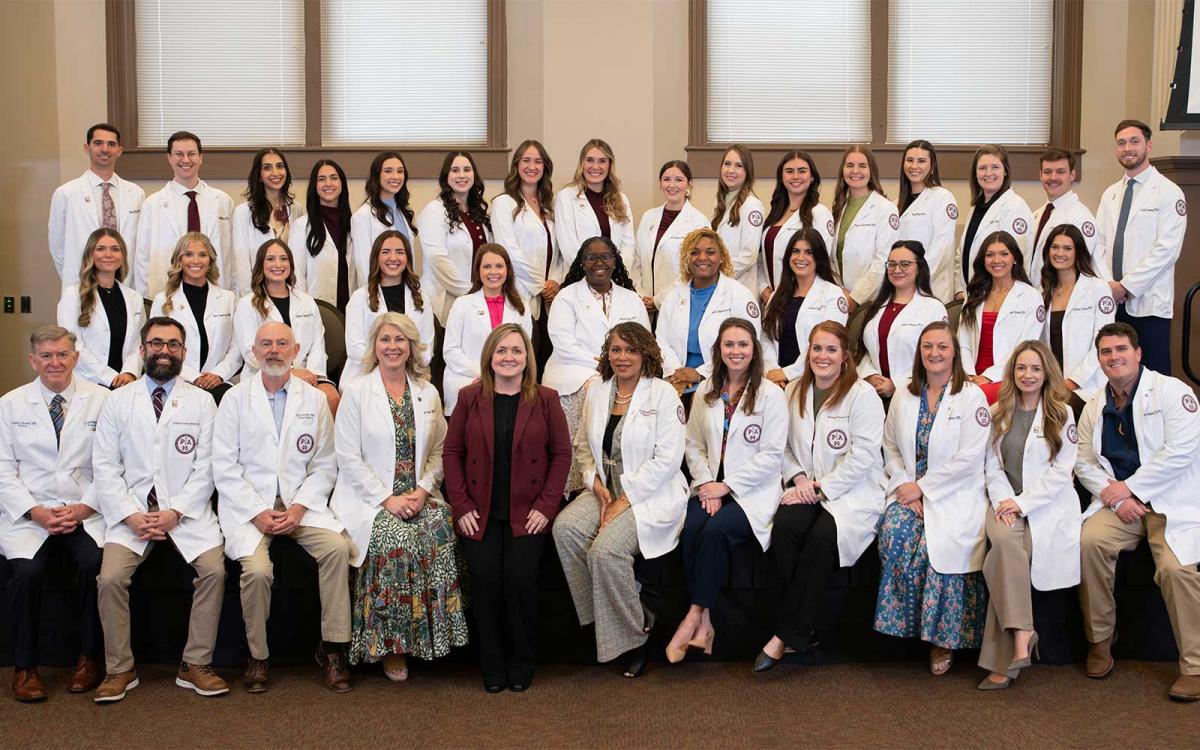 MSU-Meridian 2027 PA class receives white coats in ceremony ...